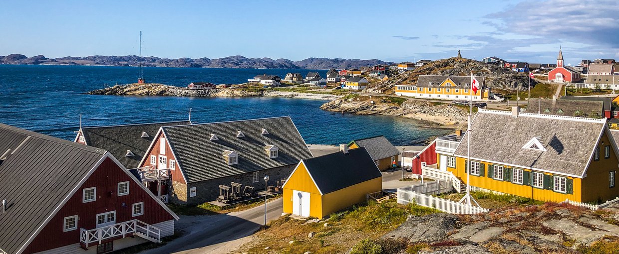 Nuuk, Greenland, file photo, adapted from astrobiology.nasa.gov image with photo credit to Mike Toillion