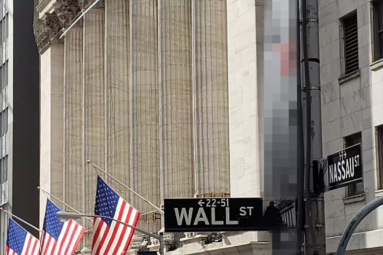 Wall Street Road Sign, New York Stock Exchange Columns, adapted from gao.gov image