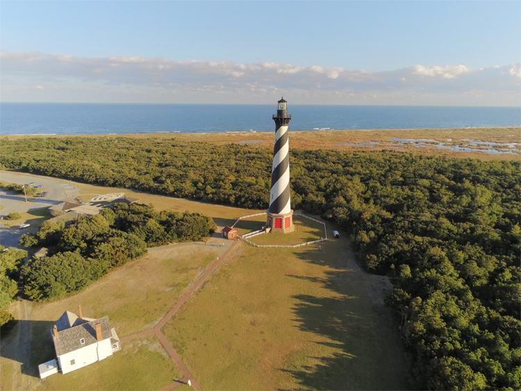 Cape Hatteras Lighthouse and Environs adapted from nps.gov