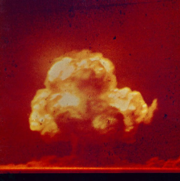 Atomic Test Mushroom Cloud