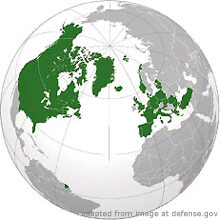 NATO Map, adapted from image at defense.gov
