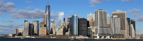 New York Skyline, adapted from image at nps.gov