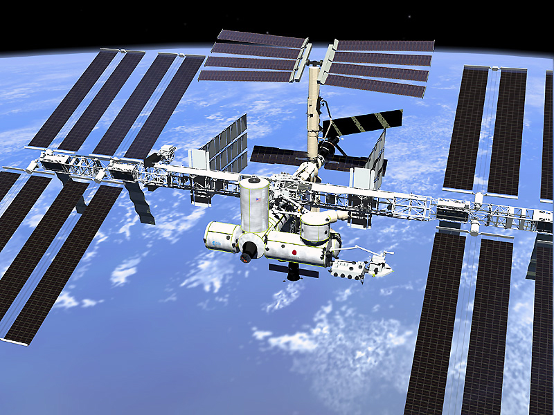 International Space Station file photo adapted from .gov image