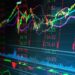 Artist's Rendition of Stock Market Chart with Line Graph and Numbers adapted from uscc.gov image