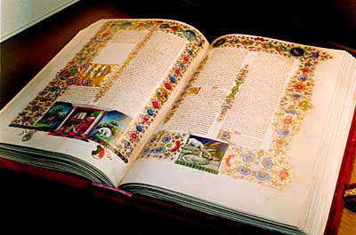 File Photo of Historic Bible adapted from loc.gov image