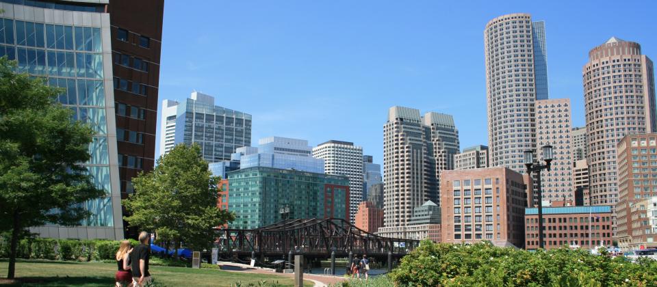 Boston and U.S. Courthouse File Photo, adapted from image at uscourts.gov