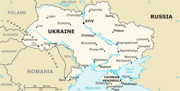 Ukraine Map